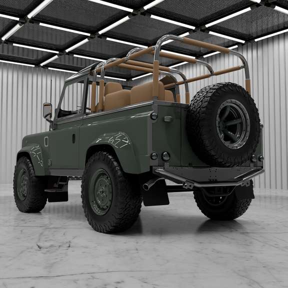 Classic Defender Vintage — profil gauche