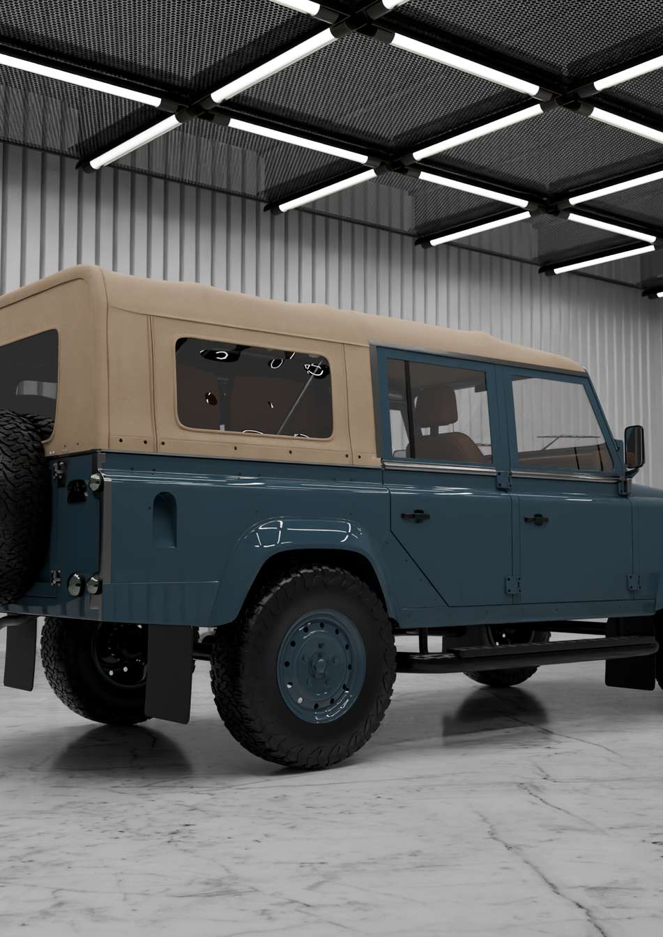 Classic Defender Vintage restauré par SUNCAR France