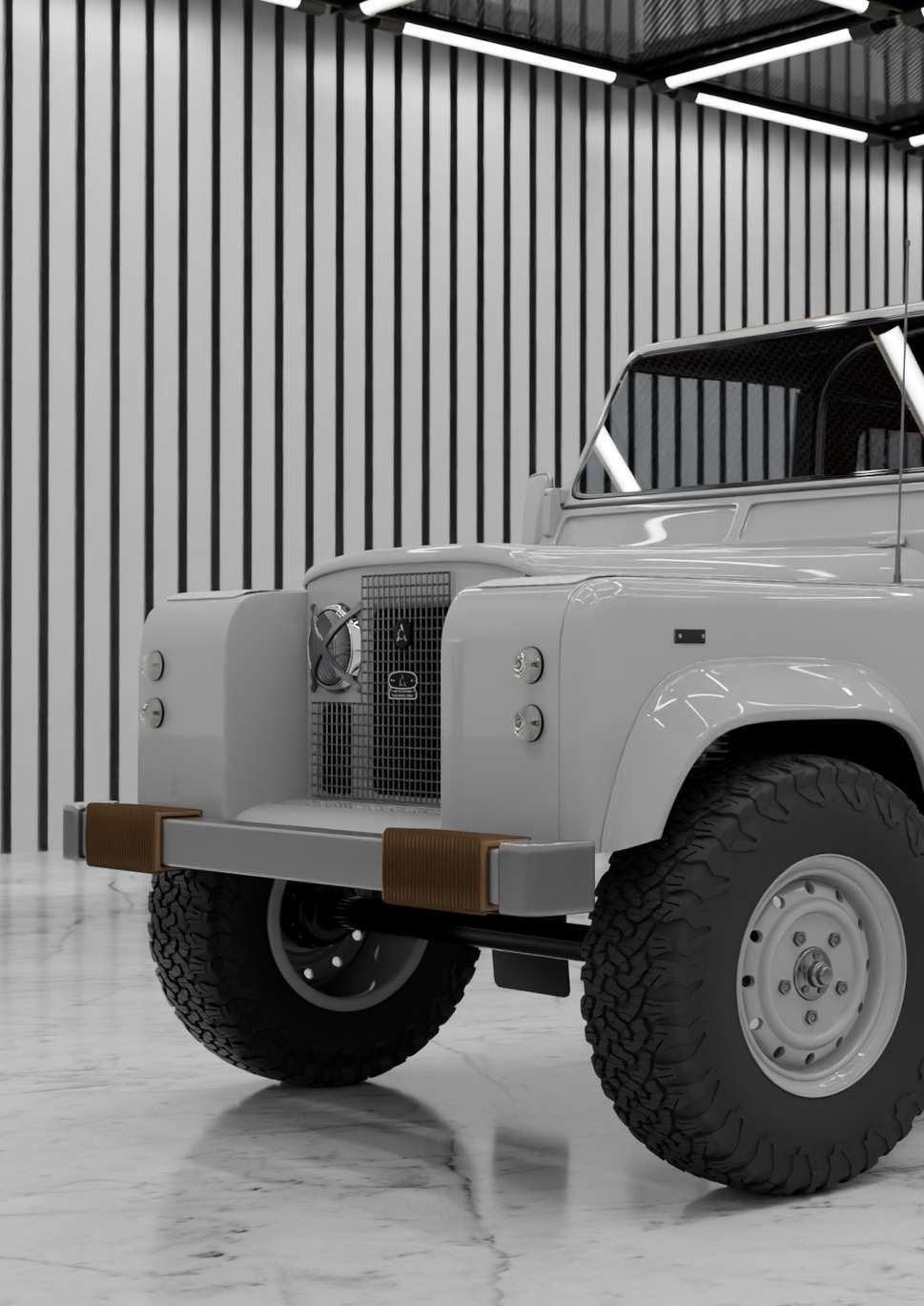 Classic Defender — exemple de configuration possible