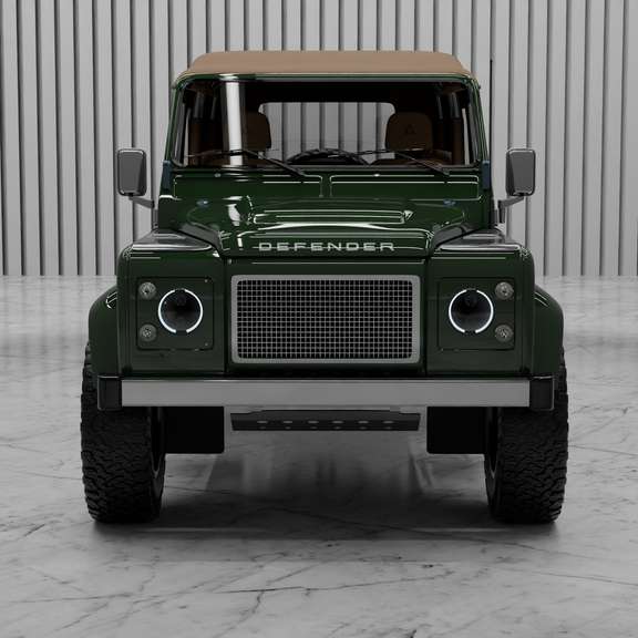 Classic Defender Vintage — carrosserie avant