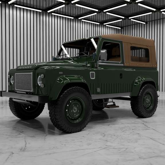 Classic Defender Vintage — calandre