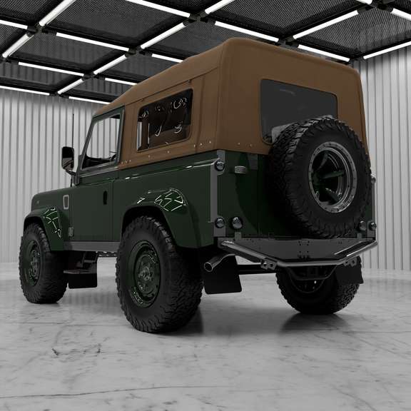 Classic Defender Vintage — flanc