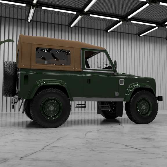 Classic Defender Vintage — portière