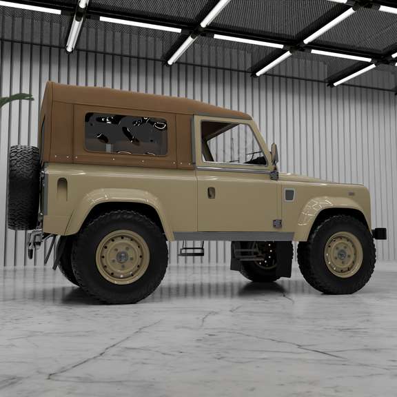 Classic Defender 110 — arrière
